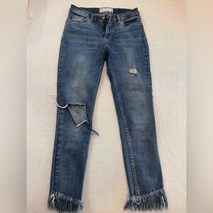 Free People stretchy jeans!